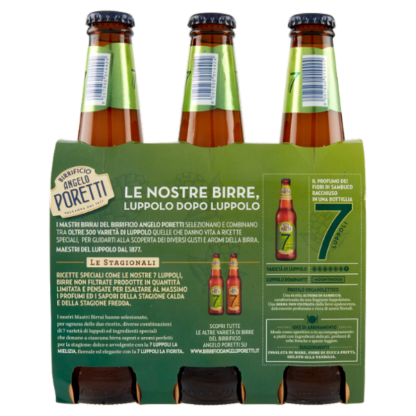 Birrificio Angelo Poretti Le Stagionali 7 Luppoli la Fiorita 3 x 33 cl