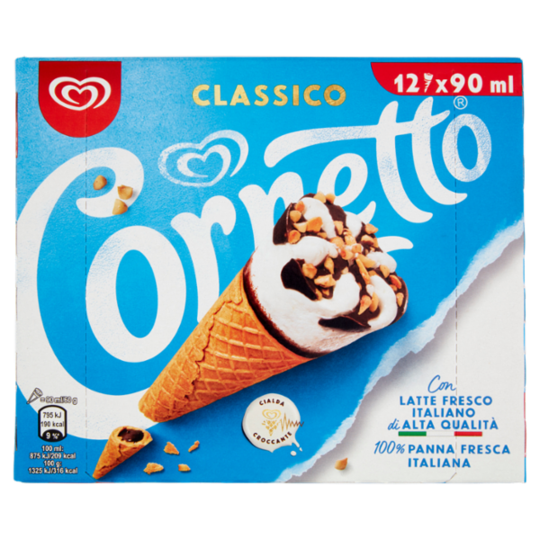Cornetto Algida Classico 12 x 60 g