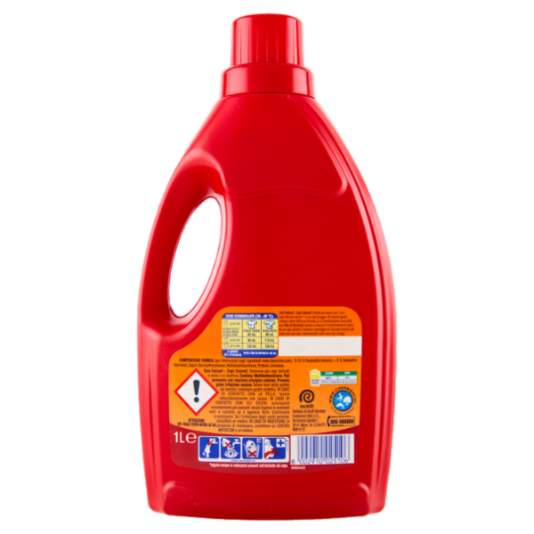 Sole Detersivo lavatrice Tutticolori 16 lavaggi 1 L