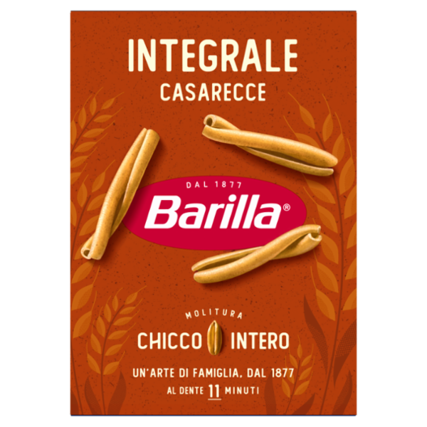 Barilla Pasta Integrale Casarecce 100% grano italiano 500 g