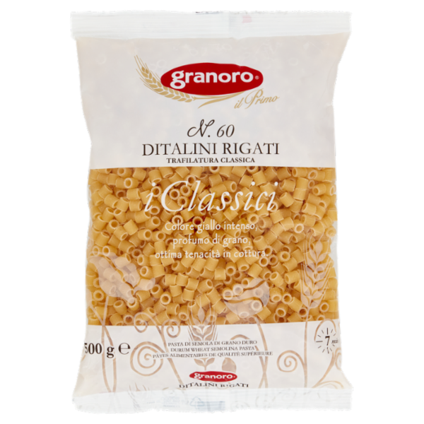 granoro i Classici N. 60 Ditalini Rigati 500 g