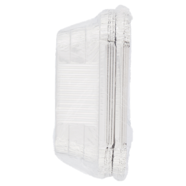 Selex Contenitore in Alluminio con Coperchio 15x12x4 cm 10 pezzi