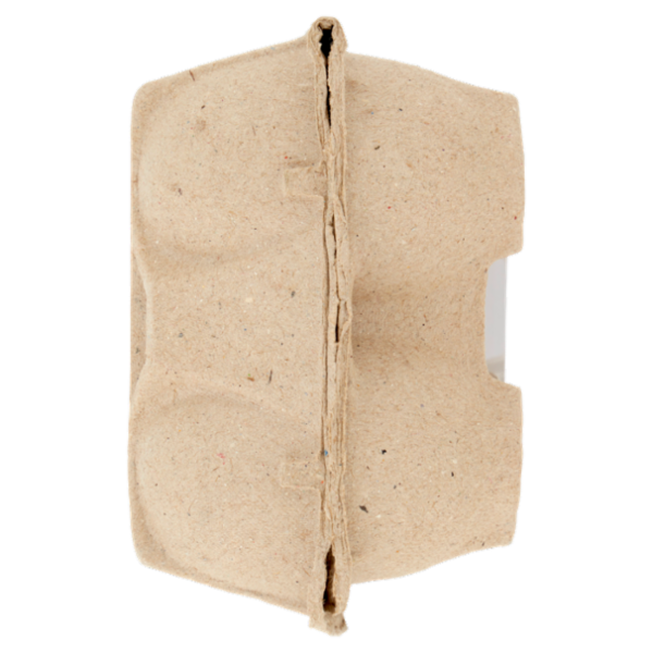 le Naturelle Uova Guscio Bianco 6 Uova Fresche da Allevamento a Terra 300 g