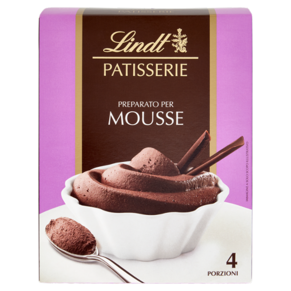 Lindt Mousse Preparato per dolci Cioccolato fondente 110 g