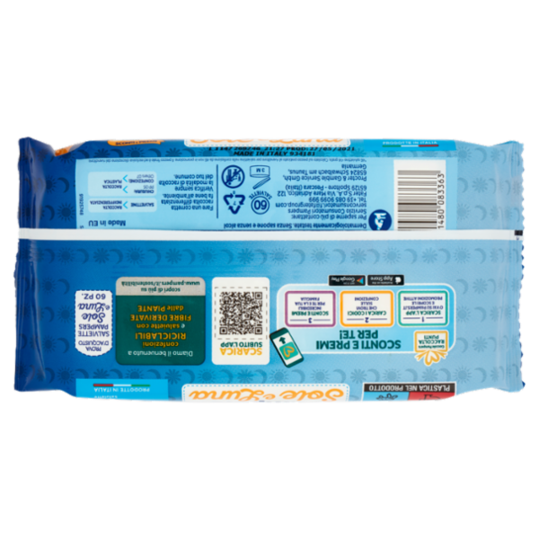 Pampers Sole e Luna Salviette 60 pz