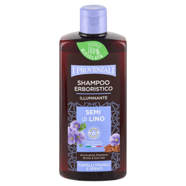I Provenzali Shampoo Erboristico Semi di Lino Capelli Tinti e Spenti 250 ml