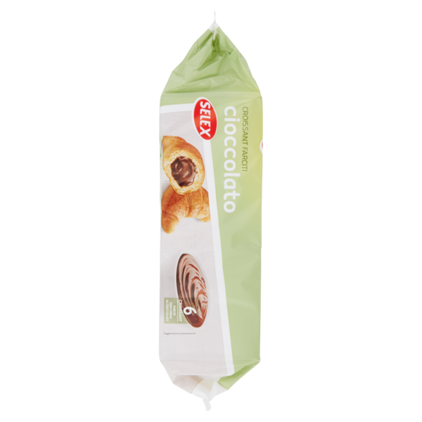 Selex Croissant con Crema al Cacao 6x45 g