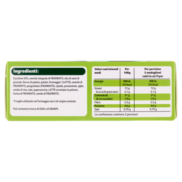 Findus Green Cuisine Medaglioni di Zucchine 200 g