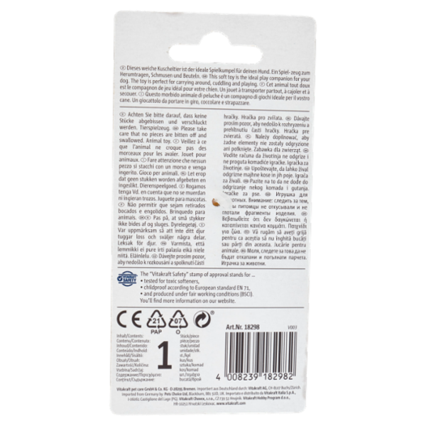 Vitakraft Lovely Palla Peluche 1 pz