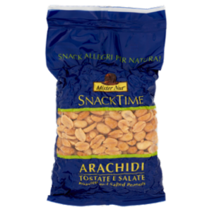 Mister Nut Snack Time Arachidi Tostate e Salate 250 g