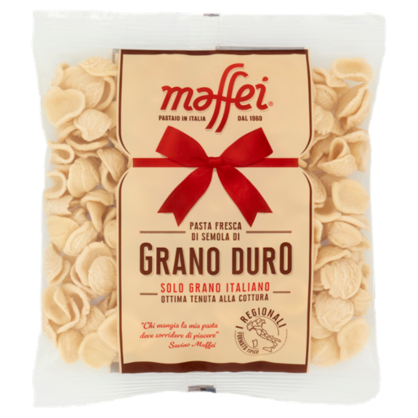 maffei Pasta Fresca di Semola di Grano Duro Orecchiette 250 g