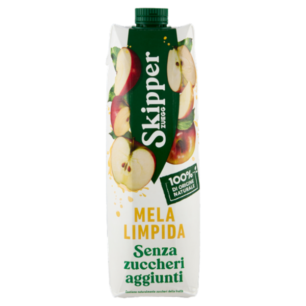 Zuegg Skipper Mela Limpida 100% succo 1000 ml