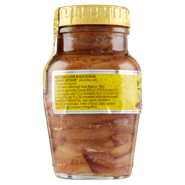 Angelo Parodi Filetti di Acciughe Cantabriche 150 g