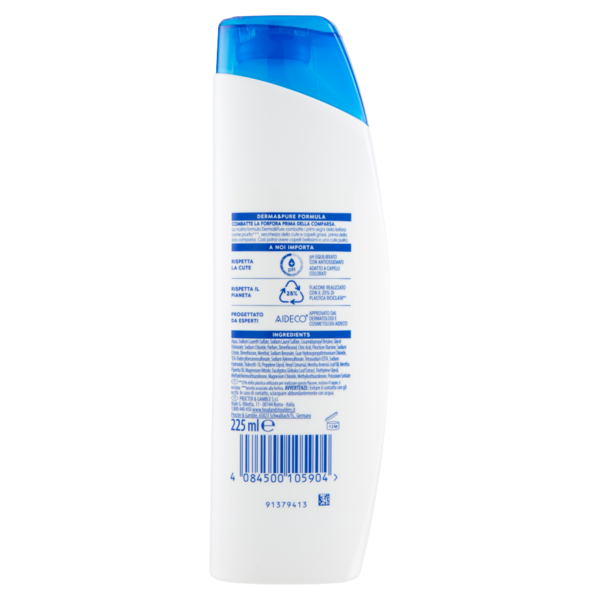 Head & Shoulders Shampoo Antiforfora + Balsamo 2in1 Antiprurito 225 ml