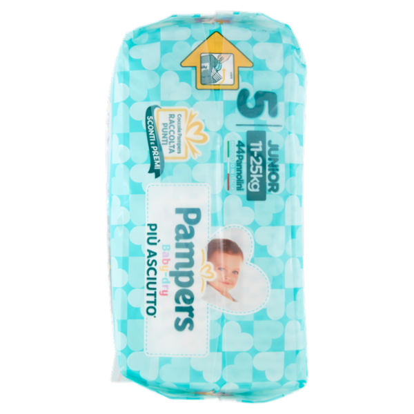 Pampers Baby-dry 5 Junior 22+22 pz