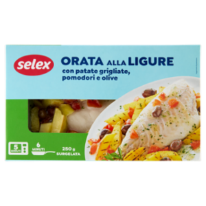 Selex Orata Alla Ligure Surgelata In Vaschetta 250 g