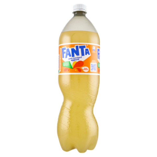 FANTA Senza Zuccheri Aggiunti, Bibita Gassata PET 1,5 L