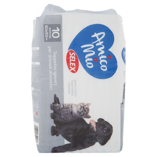 Selex Amico Mio Tappetini Antiodore 60X90 cm 10 pezzi