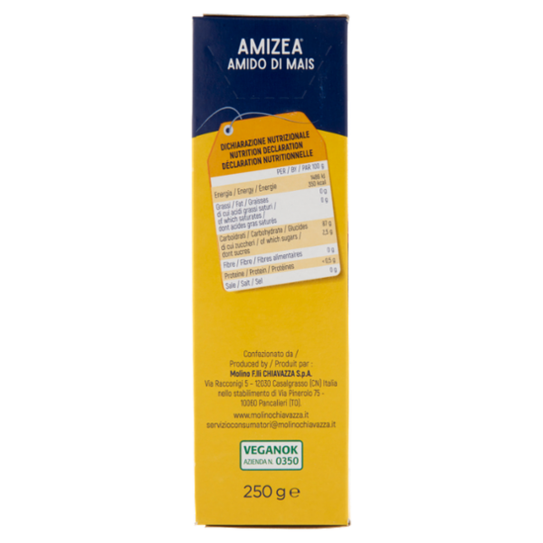 il Molino Chiavazza Amizea Amido di Mais 250 g
