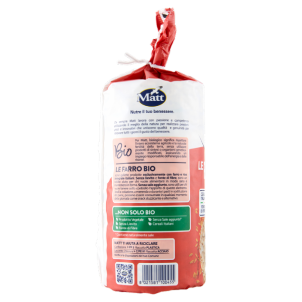 Matt non solo pane le Farro bio 120 g
