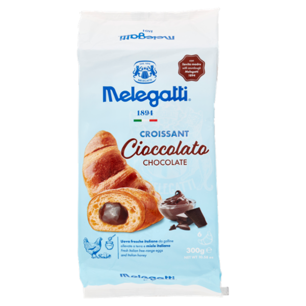 Melegatti 1894 Croissant Cioccolato 6 x 50 g
