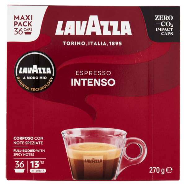 Lavazza A Modo Mio Espresso Intenso 36 Capsule 270 g