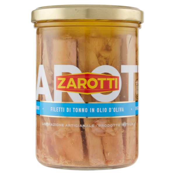 Zarotti OmegaBuono Filetti di Tonno in Olio d'Oliva 400 g