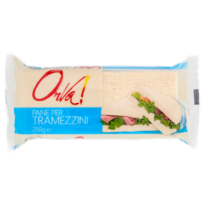 Orva Pan Tramezzino 5 Fette 250 g