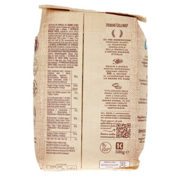 F.lli Cellino La Classica Pipette Rigate N°86 500 g