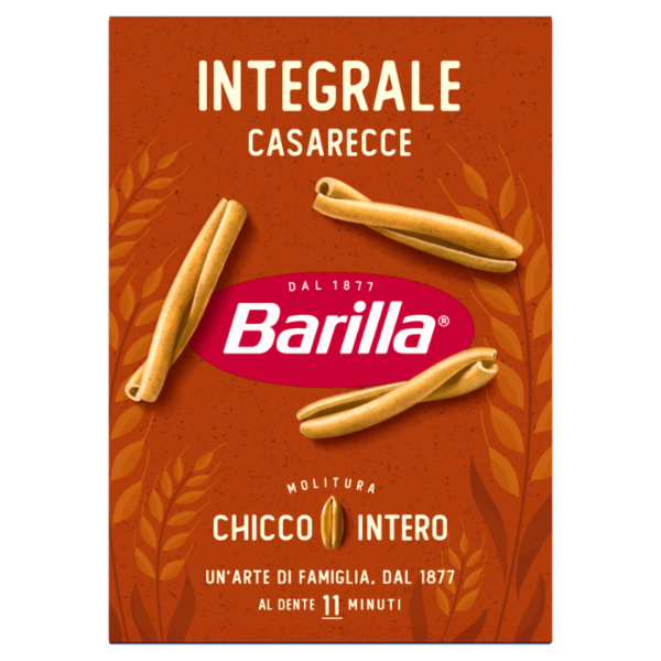 Barilla Pasta Integrale Casarecce 100% grano italiano 500 g