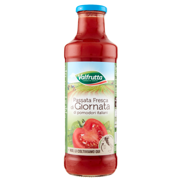 Valfrutta Passata Fresca di Giornata di pomodori italiani 700 g