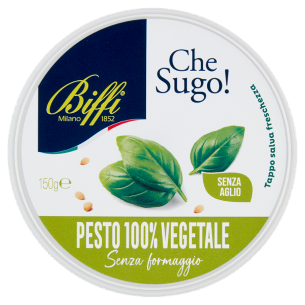 Biffi Pesto 100% Vegetale Senza Formaggio Senza Aglio 150 g