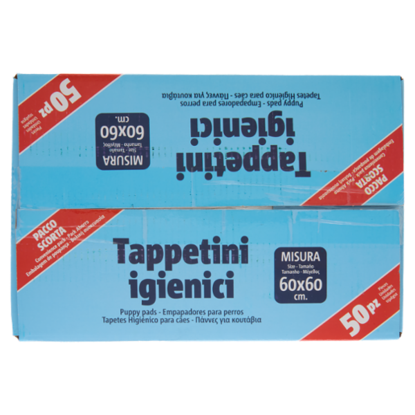 Vitakraft Tappetini igienici Misura 60x60 cm. 50 pz