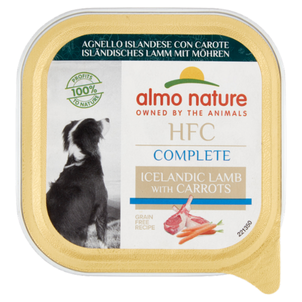 almo nature HFC Complete Agnello Islandese con Carote 85 g