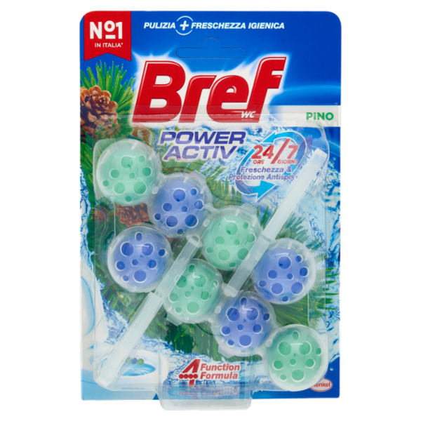 BREF WC Power Activ - cassa mista Pino - Oceano 2x50gr
