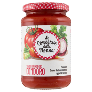 Le Conserve Della Nonna Condoro Sugo Di Pomodoro Fresco Italiano 350 g