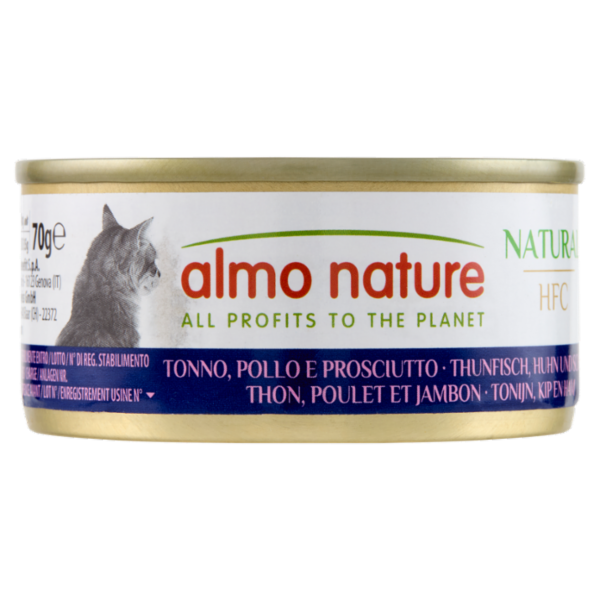 almo nature HFC Natural Tonno, Pollo e Prosciutto 70 g