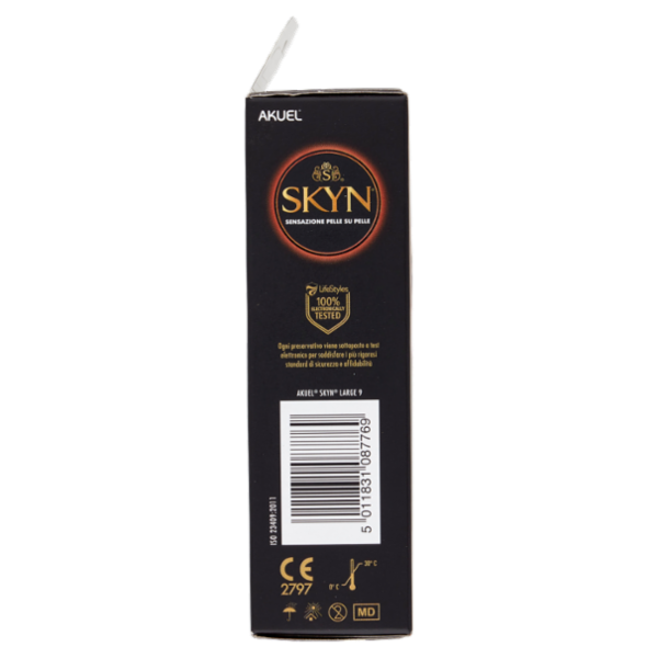 Akuel Skyn Large Preservativi Senza Lattice 9 pz