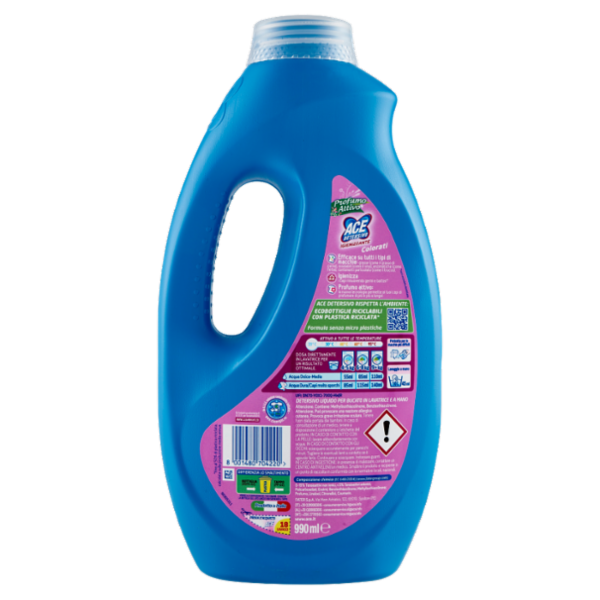 Ace Detersivo Igienizzante Colorati 990 ml