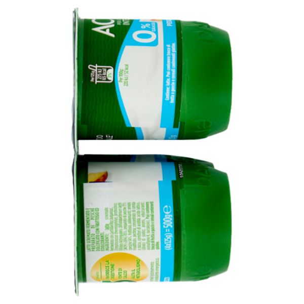 Activia 0% Grassi Pesca in pezzi 4 x 125 g