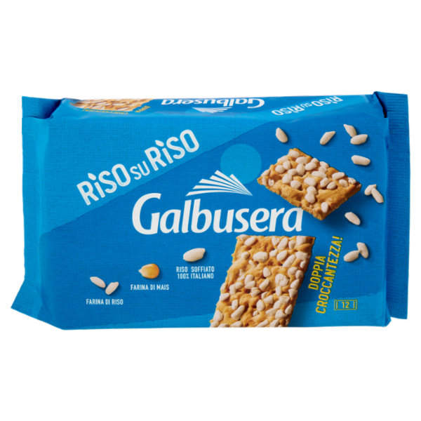 Galbusera RisosuRiso Doppia Croccantezza! 12 x 31,7 g