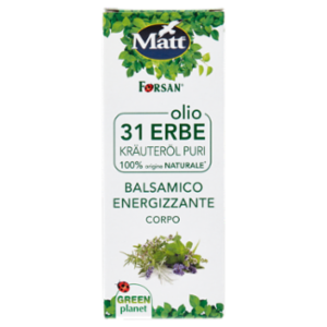 Matt Olio 31 Erbe Balsamico Energizzante Corpo 100 Ml