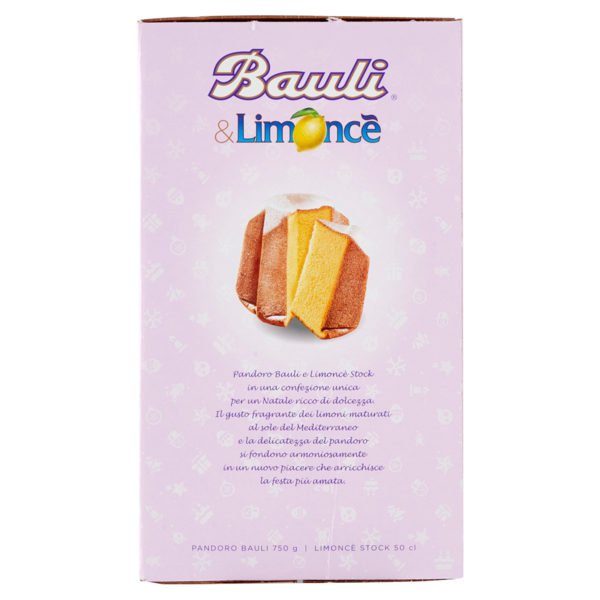 Bauli Pandoro & Limoncè (Pandoro 750g + Limoncè 50cl)