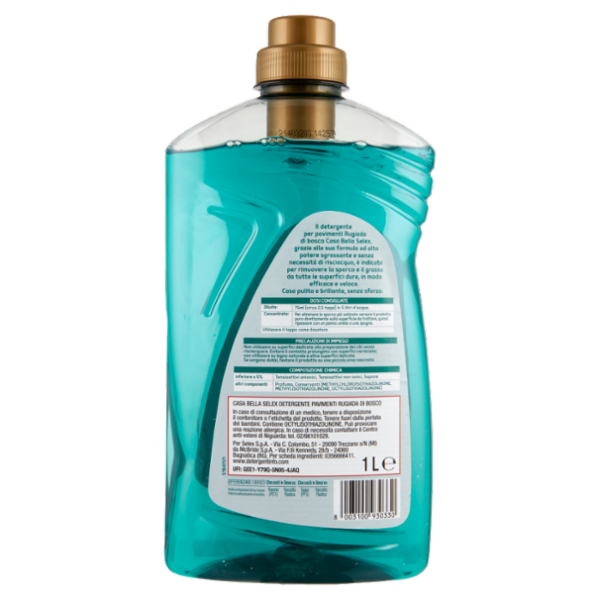 Selex Casa Bella Detergente per Pavimenti Rugiada di Bosco 1 L