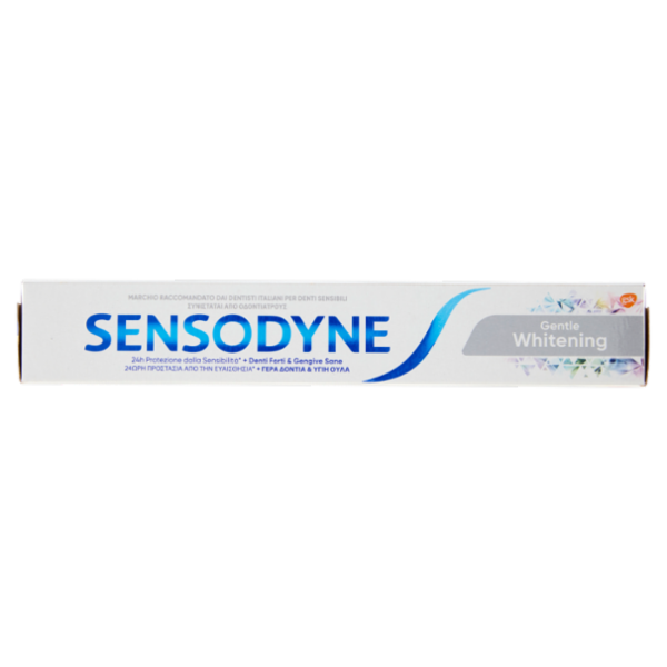 Sensodyne Dentifricio Gentle Whitening per Denti Sensibili Effetto Sbiancante Gengive Sane 75 ml