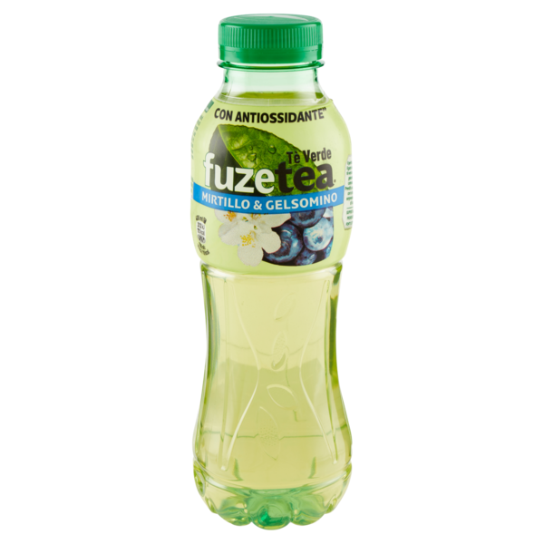 FUZE TEA al Tè Verde, Tè verde Mirtillo e Gelsomino 400 ml (PET)