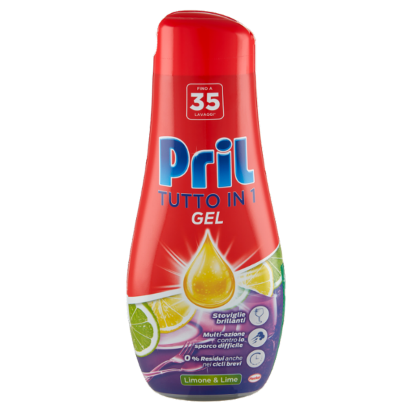 PRIL Tutto in 1 Gel Limone 630ml