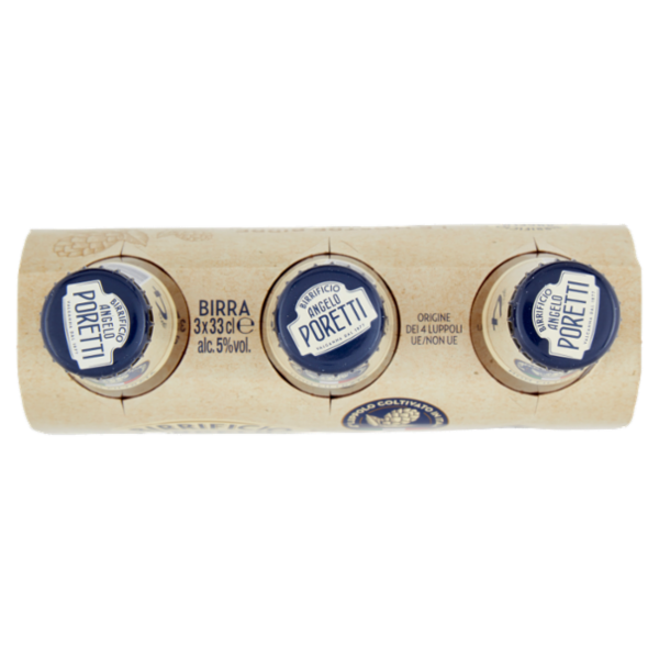 Birrificio Angelo Poretti Non Filtrata 4 Luppoli 3 x 33 cl