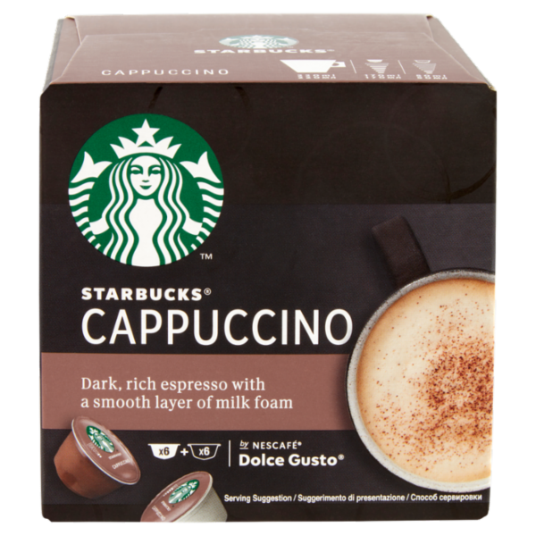 STARBUCKS Cappuccino by Nescafé Dolce Gusto 12 capsule 120 g