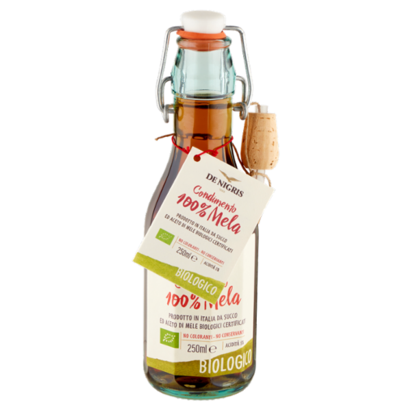 De Nigris Condimento 100% Mela Biologico 250 ml